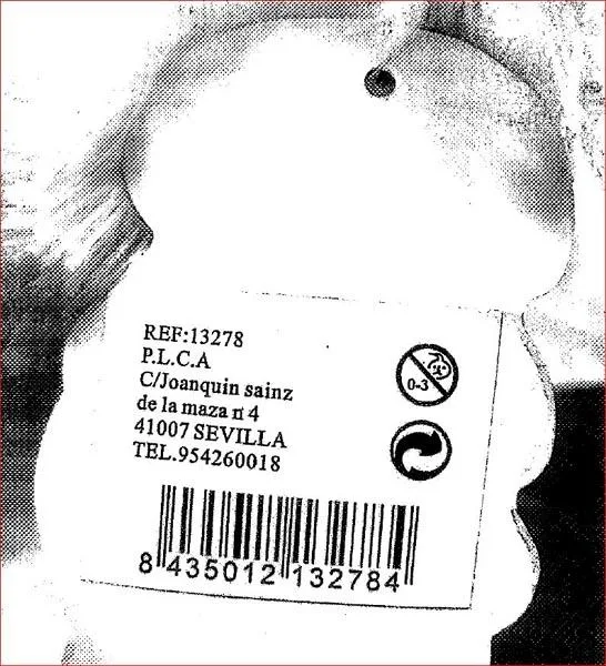 Peluche orso giocattolo — foto 2 dell'alert A12/0679/17