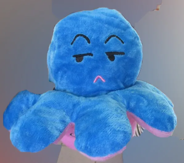 Giocattolo morbido «Peluche poulpe réversible avec LED» — foto 6 dell'alert A12/01301/22