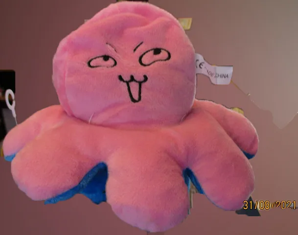 Giocattolo morbido «Peluche poulpe réversible avec LED» — foto 7 dell'alert A12/01301/22