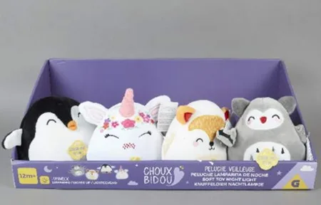 Giocattolo morbido «Peluche veilleuse» (Choux Bidou)