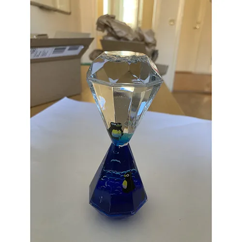 Clessidra liquida «Penguin Desk Toy» — foto 4 dell'alert A12/00369/24