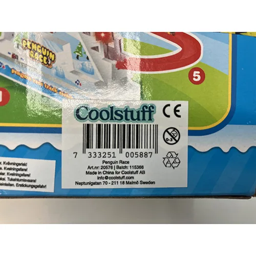 Giocattolo elettrico «Penguin race» — foto 3 dell'alert SR/03773/24