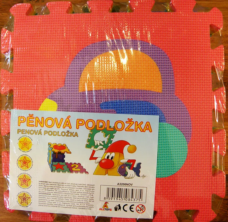 Tappetino gioco puzzle «PENOVA PODLOZKA» (ALLTOYS)