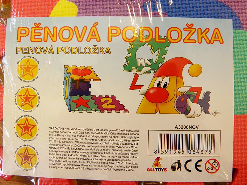 Tappetino gioco puzzle «PENOVA PODLOZKA» — foto 3 dell'alert A12/00423/20