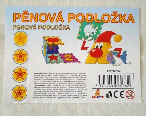 Tappetino per puzzle «PENOVA PODLOZKA» — foto 2 dell'alert A12/1172/19