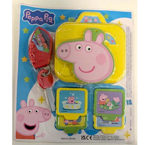 Set di giocattoli «Peppa Pig Magazine Issue 419 (Camera and Key Set Toy)»