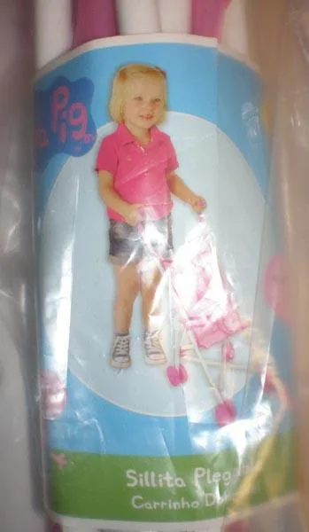 Passeggino giocattolo «Peppa Pig» (Saica)