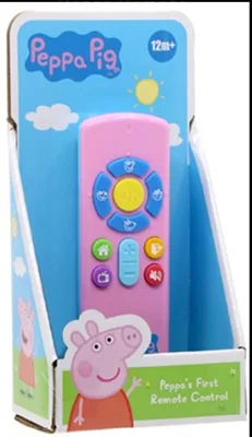 Chiavi dell'automobile giocattolo «Peppa's First Remote Control - Blue + Pink Assortment» (Peppa Pig Toys)