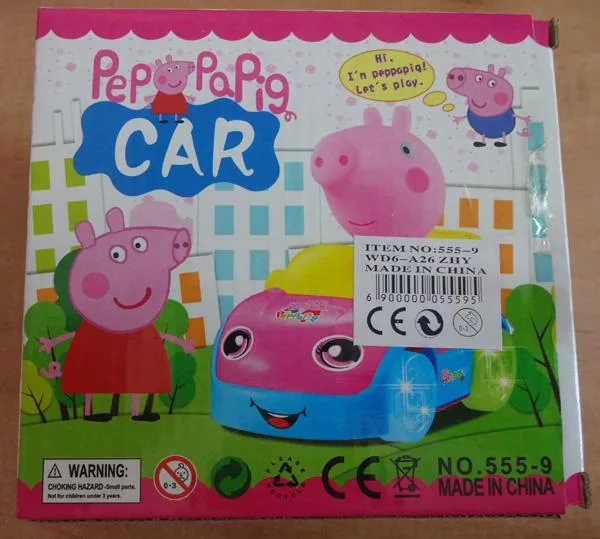 Auto elettrica giocattolo «PeppaPig Car» (PeppaPig Car)
