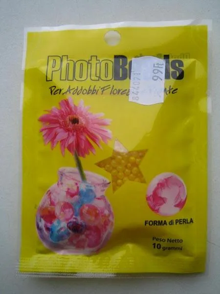 Palline di nutrizione delle piante «Per Addobbi Floreali e Piante ( For Flower Arrangements and Plants)» — foto 1 dell'alert A12/0420/15