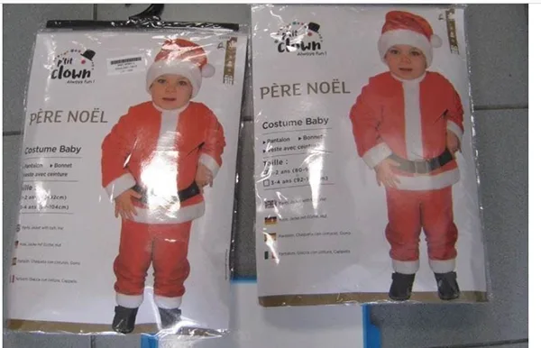 Vestito di fantasia «Père Noël - Costume Baby» — foto 2 dell'alert A12/00700/22