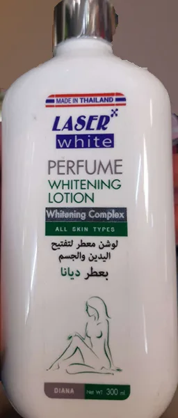 Lozione illuminante per la pelle «Perfume Whitening Lotion All skin types Diana» — foto 1 dell'alert A12/00730/22