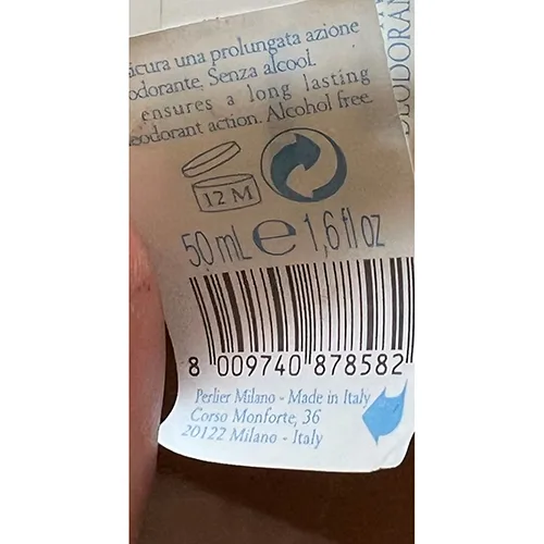 Deodorante «Perlier Muschio Bianco» (Perlier)