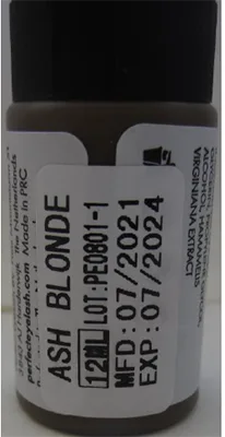 Inchiostro del tatuaggio «Permanent Makeup Pigment Ash Blonde» — foto 9 dell'alert A12/01774/22