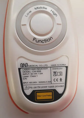 Epilatore laser «Personal Laser Hair Remover System» — foto 4 dell'alert A12/01418/21