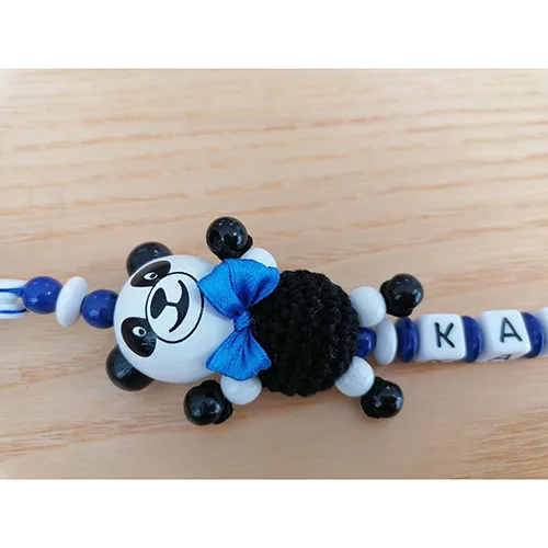 Supporto del succhietto del bambino «Personalised Baby Dummy Soother Pacifier Wooden Clip Holder Strap Chain Gift MAM (Name o…» — foto 3 dell'alert A12/00714/24