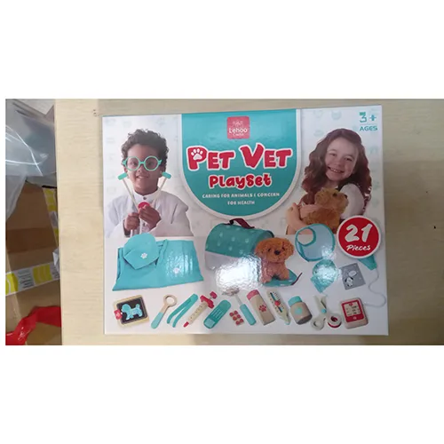 Set di gioco veterinario «Pet Vet Playset» (Lehoo Castle)