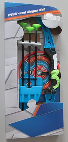 Set di arco giocattolo e freccia «Pfeil- und Bogen Set»