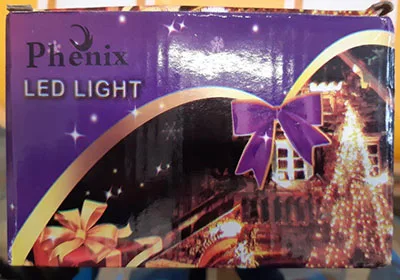 Catena di illuminazione «Phenix LED LIGHT 100L=10M+1.6M» — foto 4 dell'alert A12/00907/21