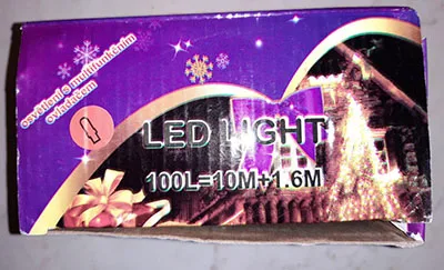 Catena di illuminazione «Phenix LED LIGHT 100L=10M+1.6M» — foto 5 dell'alert A12/00907/21