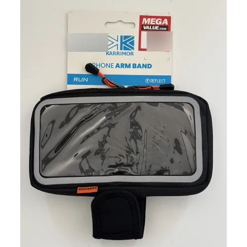 Fascia da braccio per telefoni cellulari «Phone Armband00 Black» (Karrimor)