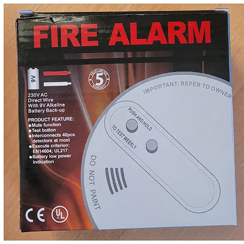 Allarme fumo «Photoelectric smoke and heat detector»
