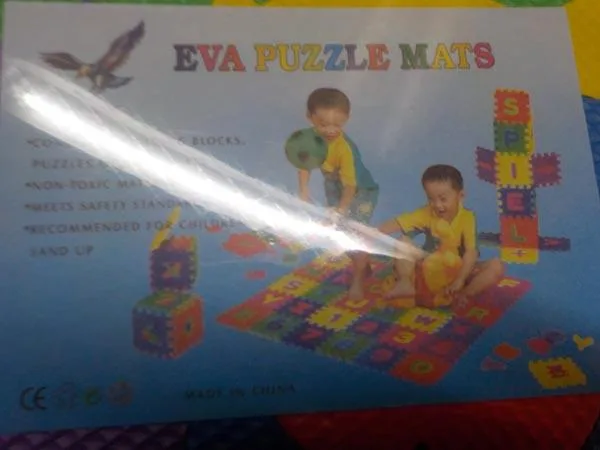 Tappetino puzzle per bambini «Pianka Puzzle/ Eva puzzle mats» — foto 3 dell'alert A12/0613/18