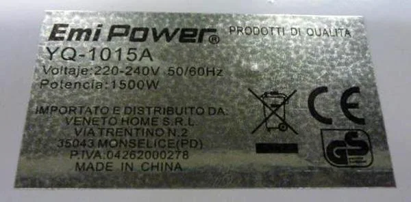 Piastra a caldo — foto 7 dell'alert A12/0969/19