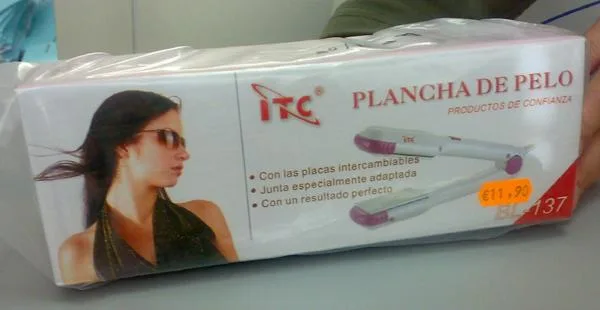 Piastra per capelli – Plancha de pelo (ITC)