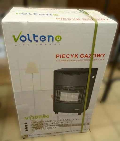 Riscaldatore a gas portatile «Piecyk gazowy» (Volteno)