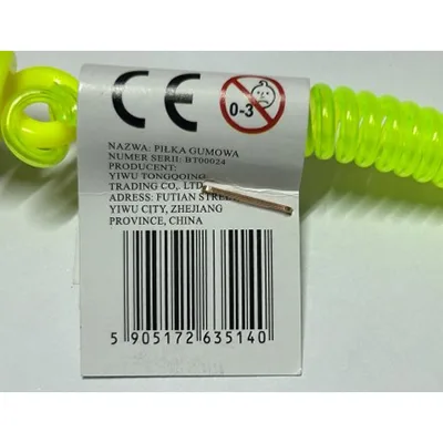 Palla di plastica «Pilka Gumowa» — foto 3 dell'alert SR/01140/26