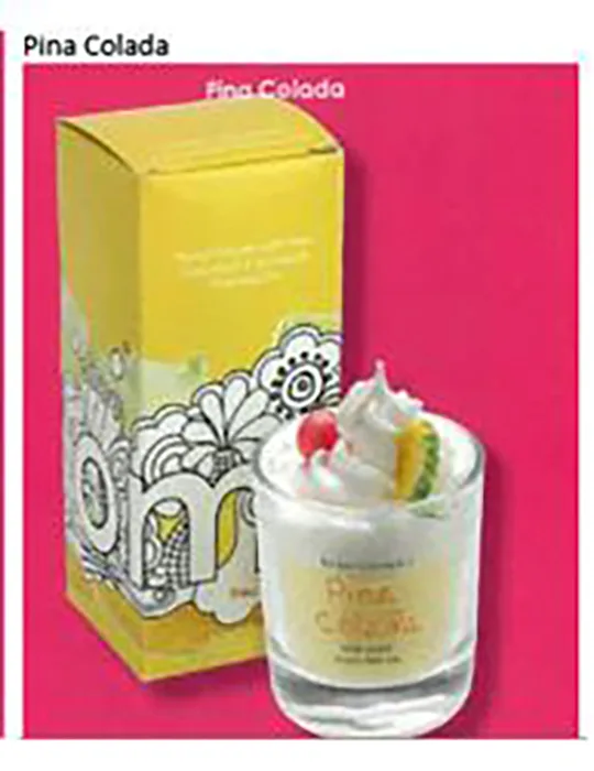 Candela decorativa «Pina Colada» (Bomb Cosmetics)