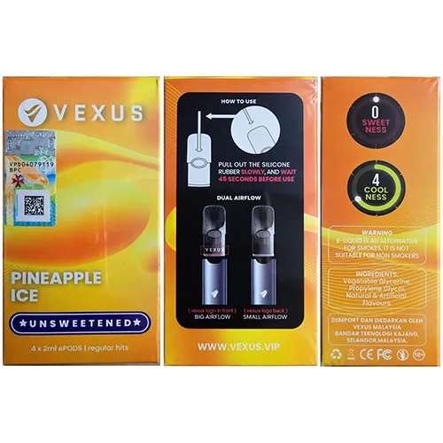Cartuccia elettronica per sigarette «Pineapple» — foto 1 dell'alert SR/02618/26