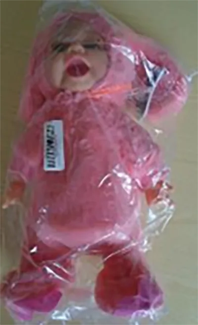 Bambola per bambini «Pink plush baby doll» — foto 2 dell'alert A12/01665/20