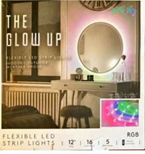 Luci di striscia del LED «Pink Sky The Glow Up “12ft Flexible LED Strip Lights”» — foto 1 dell'alert A12/01572/22