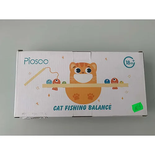 Giocattolo educativo «Piosoo Cat fishing balance»