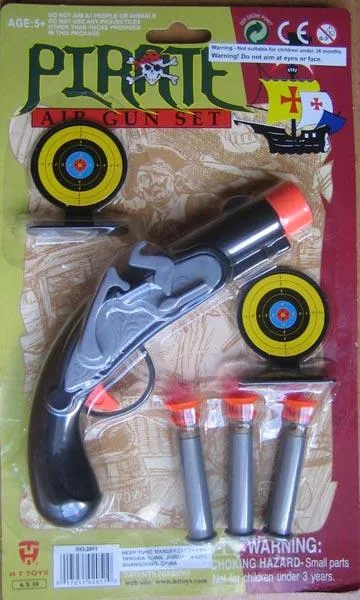 Set di armi giocattolo «PIRATE AIR GUN SET» (HT Toys)