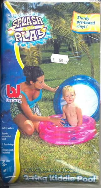 Piscina gonfiabile per bambini – piscina per bambini a 2 anelli/Spala giochi — foto 2 dell'alert 0100/09