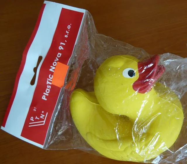 Giocattolo di spremere «Piskaci kacenka- Squeaky duck» — foto 2 dell'alert A12/0735/13