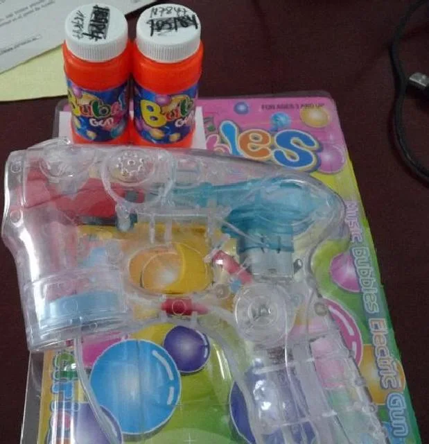 Pistola a bolle – Music Bubble pistola elettrica (Unknown)