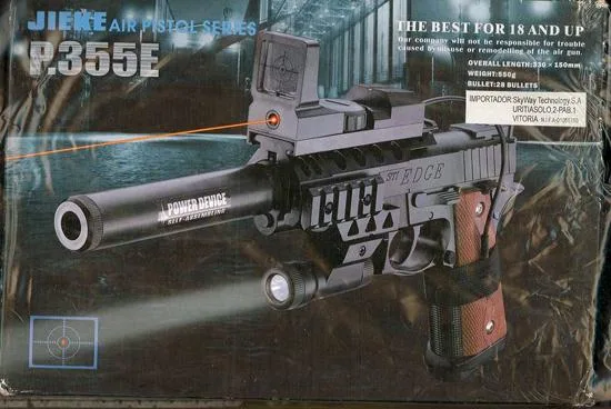 Pistola a raggi laser. (JIEKE.)