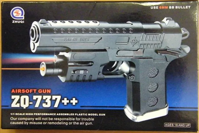 Pistola ad aria – Airsoft Gun (Zhuqi)