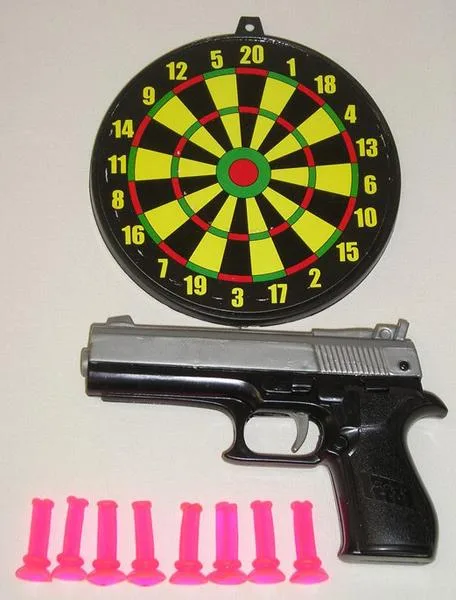 Pistola ad aria con frecce – Air pistola bersaglio gioco — foto 2 dell'alert 1534/08