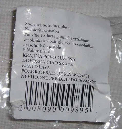 Pistola di plastica pneumatica – Armatura Air Sport (Unknown)