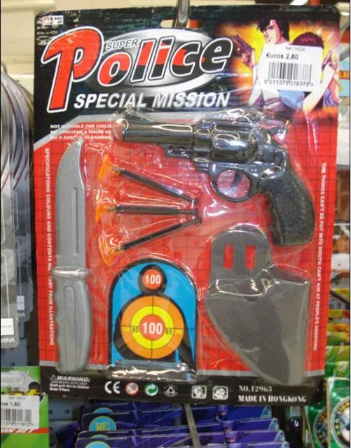 Pistola e bersaglio – Super Missione Speciale della Polizia (Unknown)