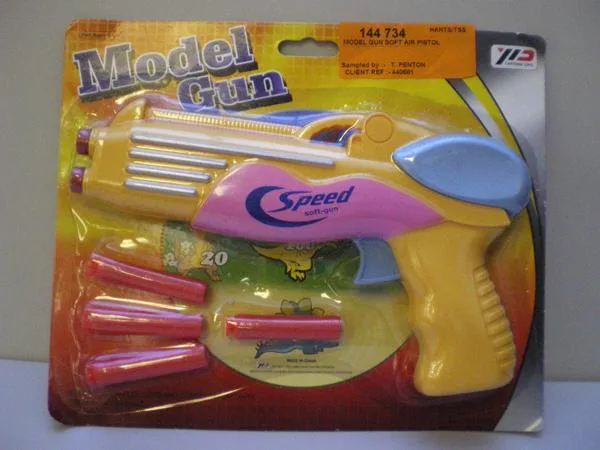 Pistola giocattolo con freccette – Modello pistola (Fun-tastic ( Cartoon toys))