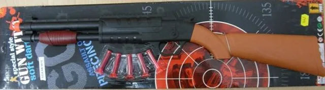 Pistola giocattolo con freccette morbide &amp; #13; &amp; #13; (Special Style)