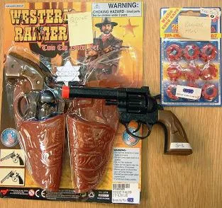 Pistola giocattolo – pistola a berretto. (Western Ranger.)