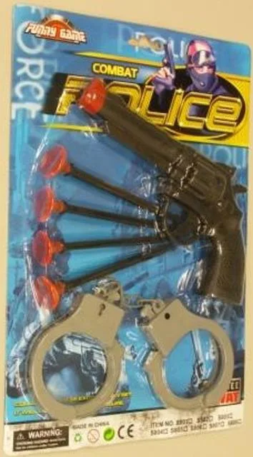 Pistola giocattolo – Polizia di combattimento (Funny Game)