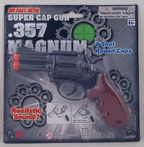 Pistola giocattolo – Super Cap Gun 357 Magnum (Die-cast metal)